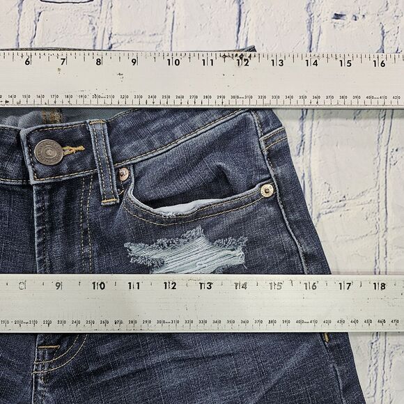 American Eagle MENS SIZE 26X28 Extreme Flex 4 Slim Fit Jeans Distressed - Picture 2 of 14